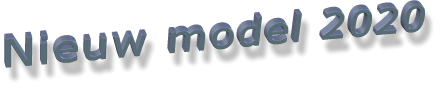 Nieuw model 2020